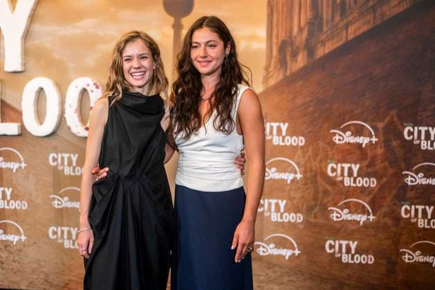 ABB CITYBLOOD s Lea Drinda and Soma Pysall attended the premiere of the German Hulu Original series *City of Blood* at Kino International on August 31, 2026, in Berlin, Germany