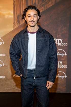 ABB CITYBLOOD: Mehmet Daloglu attends the premiere of the German Hulu Original series *City of Blood* at Kino International on August 31, 2026, in Berlin, Germany