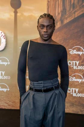 ABB CITYBLOOD s Benny Opoku Arthur attends the premiere of the German Hulu Original series *City of Blood* at Kino International on August 31, 2026, in Berlin, Germany