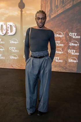 ABB CITYBLOOD s Benny Opoku Arthur attends the premiere of the German Hulu Original series *City of Blood* at Kino International on August 31, 2026, in Berlin, Germany