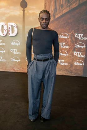 ABB CITYBLOOD s Benny Opoku Arthur attends the premiere of the German Hulu Original series *City of Blood* at Kino International on August 31, 2026, in Berlin, Germany