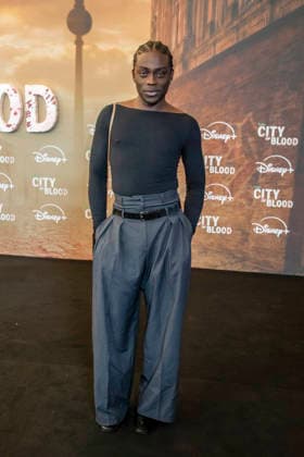 ABB CITYBLOOD s Benny Opoku Arthur attends the premiere of the German Hulu Original series *City of Blood* at Kino International on August 31, 2026, in Berlin, Germany