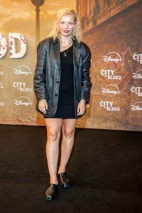 ABB CITYBLOOD Luisa Celine Gaffron attends the premiere of the German Hulu Original series *City of Blood* at Kino International on August 31, 2026, in Berlin, Germany