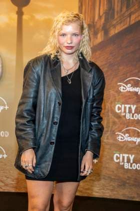 ABB CITYBLOOD Luisa Celine Gaffron attends the premiere of the German Hulu Original series *City of Blood* at Kino International on August 31, 2026, in Berlin, Germany
