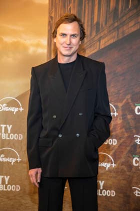 ABB CITYBLOOD: Lars Eidinger attends the premiere of the German Hulu Original series *City of Blood* at Kino International on August 31, 2026, in Berlin, Germany