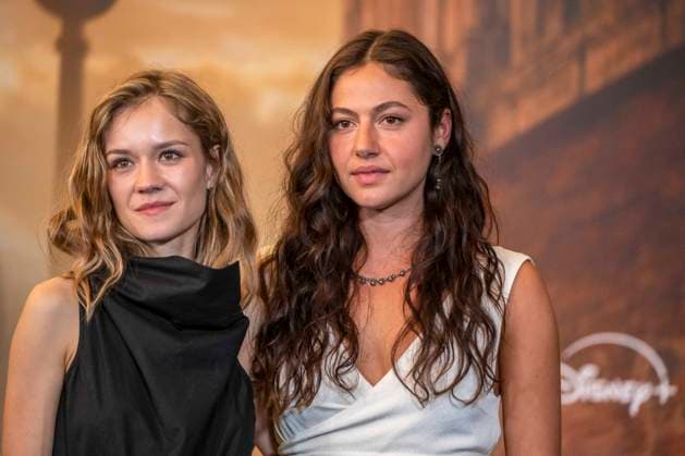 ABB CITYBLOOD s Lea Drinda and Soma Pysall attend the premiere of the German Hulu Original series *City of Blood* at Kino International on August 31, 2026, in Berlin, Germany