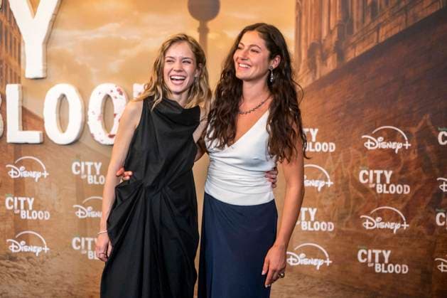 ABB CITYBLOOD s Lea Drinda and Soma Pysall attend the premiere of the German Hulu Original series *City of Blood* at Kino International on August 31, 2026, in Berlin, Germany