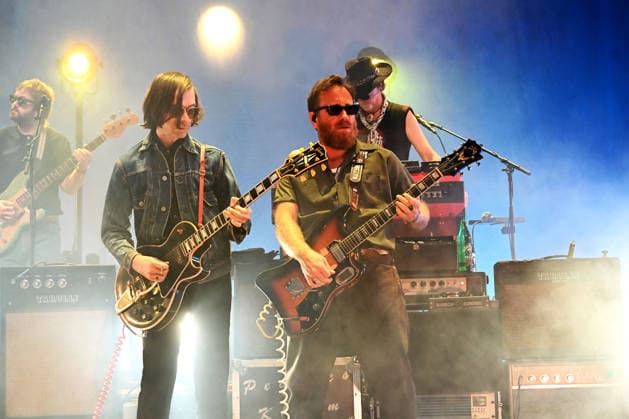 ‘The Black Keys’ performing at Eventim Apollo in London LONDON, ENGLAND - AUGUST 31: Barrie Cadogan and Dan Auerbach of ‘The Black Keys’ performing at Eventim Apollo on August 31, 2026 in London, England. CAP MAR MAR Great Britain UK Copyright: xMartinxHarris CapitalxPicturesx