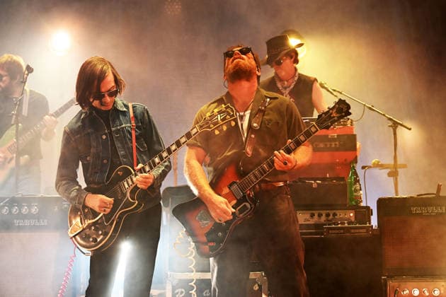 ‘The Black Keys’ performing at Eventim Apollo in London LONDON, ENGLAND - AUGUST 31: Barrie Cadogan and Dan Auerbach of ‘The Black Keys’ performing at Eventim Apollo on August 31, 2026 in London, England. CAP MAR MAR Great Britain UK Copyright: xMartinxHarris CapitalxPicturesx