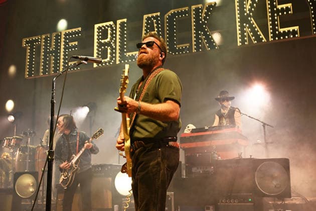 ‘The Black Keys’ performing at Eventim Apollo in London LONDON, ENGLAND - AUGUST 31: Dan Auerbach of ‘The Black Keys’ performing at Eventim Apollo on August 31, 2026 in London, England. CAP MAR MAR Great Britain UK Copyright: xMartinxHarris CapitalxPicturesx