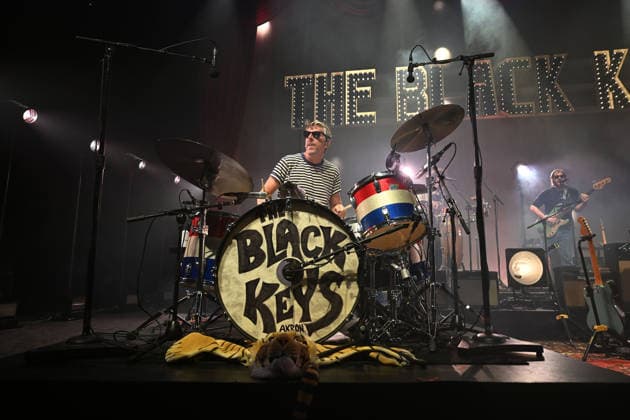 ‘The Black Keys’ performing at Eventim Apollo in London LONDON, ENGLAND - AUGUST 31: Patrick Carney of ‘The Black Keys’ performing at Eventim Apollo on August 31, 2026 in London, England. CAP MAR MAR Great Britain UK Copyright: xMartinxHarris CapitalxPicturesx