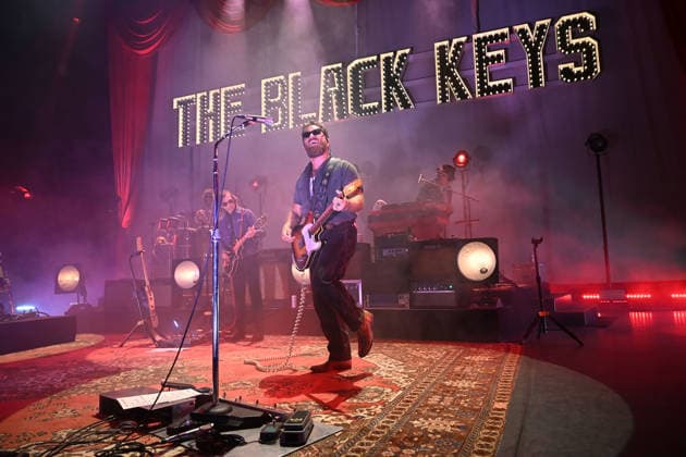 ‘The Black Keys’ performing at Eventim Apollo in London LONDON, ENGLAND - AUGUST 31: Dan Auerbach of ‘The Black Keys’ performing at Eventim Apollo on August 31, 2026 in London, England. CAP MAR MAR Great Britain UK Copyright: xMartinxHarris CapitalxPicturesx