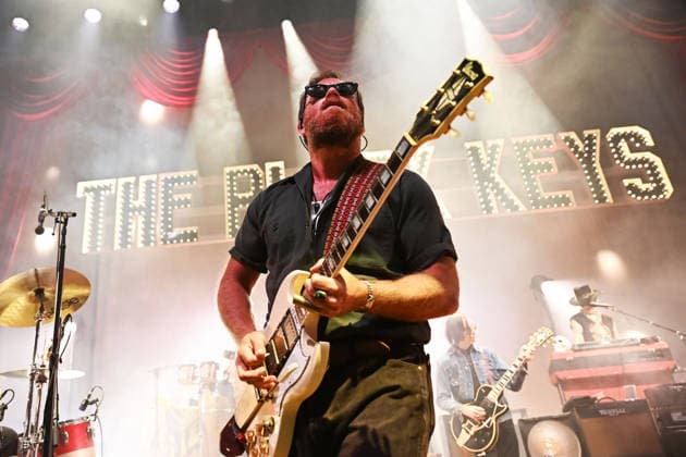 ‘The Black Keys’ performing at Eventim Apollo in London LONDON, ENGLAND - AUGUST 31: Dan Auerbach of ‘The Black Keys’ performing at Eventim Apollo on August 31, 2026 in London, England. CAP MAR MAR Great Britain UK Copyright: xMartinxHarris CapitalxPicturesx