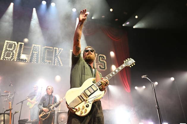 ‘The Black Keys’ performing at Eventim Apollo in London LONDON, ENGLAND - AUGUST 31: Dan Auerbach of ‘The Black Keys’ performing at Eventim Apollo on August 31, 2026 in London, England. CAP MAR MAR Great Britain UK Copyright: xMartinxHarris CapitalxPicturesx