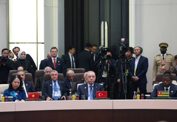 Turkish President Recep Tayyip Erdogan BISHKEK, KYRGYZSTAN - SEPTEMBER 01: (----EDITORIAL USE ONLY - MANDATORY CREDIT - TURKISH PRESIDENCY MURAT KULA HANDOUT - NO MARKETING NO ADVERTISING CAMPAIGNS - DISTRIBUTED AS A SERVICE TO CLIENTS----) Turkish President Recep Tayyip Erdogan attends the Shanghai Cooperation Organization Council of Heads of State meeting in Bishkek, on September 01, 2026 in Bishkek, Kyrgyzstan. The summit brings together heads of state and government from SCO member countries. Tur Presidency Murat Kula Anadolu Bishkek Kyrgyzstan. Editorial use only. Please get in touch for any other usage.  Copyright: x2026xAnadoluxTurxPresidencyx xMuratxKulax