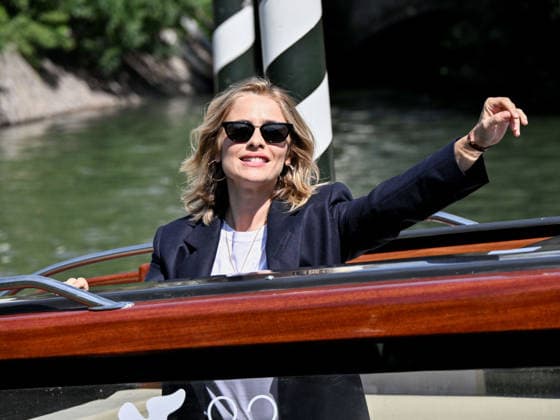 IPA87996957 - Rome, Restoration of the Arch of Janus; Venice, 83rd Venice International Film Festival 2026 arrivals at the Excelsior Hotel™s pier Pictured: Greta Scarano, host  Copyright: xSimonexComix xPoolxPhotoxEventsx08x 87996957