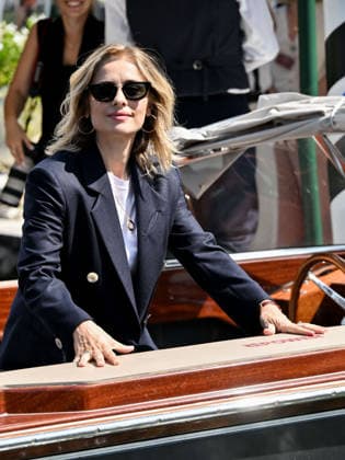 IPA87996960 - Rome, Restoration of the Arch of Janus; Venice, 83rd Venice International Film Festival 2026 arrivals at the Excelsior Hotel™s pier Pictured: Greta Scarano, host  Copyright: xSimonexComix xPoolxPhotoxEventsx08x 87996960