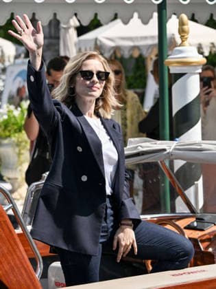 IPA87996962 - Rome, Restoration of the Arch of Janus; Venice, 83rd Venice International Film Festival 2026 arrivals at the Excelsior Hotel™s pier In the photo: Greta Scarano, host  Copyright: xSimonexComix xPoolxPhotoxEventsx08x 87996962