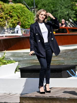 IPA87996981 - Rome, Restoration of the Arch of Janus; Venice, 83rd Venice International Film Festival 2026 arrivals at the Excelsior Hotel™s pier In the photo: Greta Scarano, host  Copyright: xSimonexComix xPoolxPhotoxEventsx08x 87996981