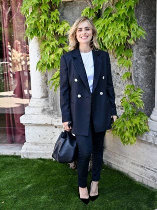 IPA87996996 - Rome, Restoration of the Arch of Janus; Venice, 83rd Venice International Film Festival 2026 arrivals at the Excelsior Hotel™s pier Pictured: Greta Scarano, host  Copyright: xSimonexComix xPoolxPhotoxEventsx08x 87996996