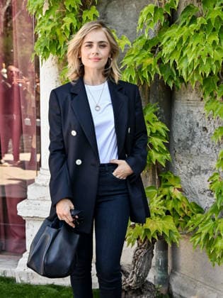 IPA87996998 - Rome, Restoration of the Arch of Janus; Venice, 83rd Venice International Film Festival 2026 arrivals at the Excelsior Hotel™s pier Pictured: Greta Scarano, host  Copyright: xSimonexComix xPoolxPhotoxEventsx08x 87996998