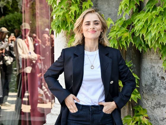 IPA87996999 - Rome, Restoration of the Arch of Janus; Venice, 83rd Venice International Film Festival 2026 arrivals at the Excelsior Hotel™s pier Pictured: Greta Scarano, host  Copyright: xSimonexComix xPoolxPhotoxEventsx08x 87996999