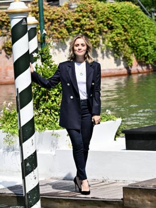 IPA87996976 - Rome, Restoration of the Arch of Janus; Venice, 83rd Venice International Film Festival 2026 arrivals at the Excelsior Hotel™s pier Pictured: Greta Scarano, host  Copyright: xSimonexComix xPoolxPhotoxEventsx08x 87996976