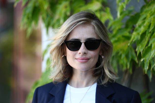 September 1, 2026, Venice Lido, Veneto, Italy: GRETA SCARANO, host of the 83rd Venice International Film.Festival, arrives in Venice Lido, Italy Venice Lido Italy - ZUMAc179 20260901_zep_c179_048 Copyright: xMickaelxChavetx
