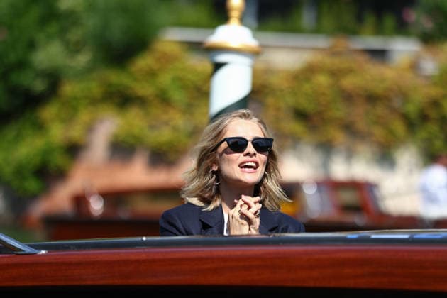 September 1, 2026, Venice Lido, Veneto, Italy: GRETA SCARANO, host of the 83rd Venice International Film.Festival, arrives in Venice Lido, Italy Venice Lido Italy - ZUMAc179 20260901_zep_c179_110 Copyright: xMickaelxChavetx