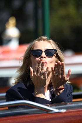 September 1, 2026, Venice Lido, Veneto, Italy: GRETA SCARANO, host of the 83rd Venice International Film.Festival, arrives in Venice Lido, Italy Venice Lido Italy - ZUMAc179 20260901_zep_c179_103 Copyright: xMickaelxChavetx