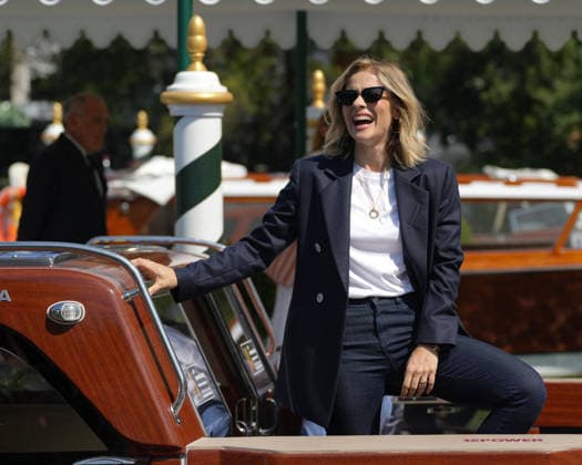 Greta Scarano was welcomed by Alberto Barbera, the festival’s artistic director, at the Grand Hotel Excelsior Lido ahead of the opening of the 83rd Venice International Film Festival (Mostra), on September 1, 2026. Lucia Sabatelli, Bestimage. Greta Scarano arriving ahead of the 83rd Venice International Film Festival on September 1, 2026, in Venice, Italy. Lucia Sabatelli, Bestimage. Venice, Italy Copyright: xLuciaxSabatellix xBestimagexLuciaxSabatellix xBestimagex