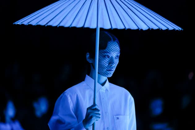 September 1, 2026, Tokyo, Japan: A model wearing fashion designer Joey Samson s collection walks down the runway during the BENCH Fashion Show Threads of Dreams , part of the Rakuten Fashion Week TOKYO 2027 Spring Summer Collection. BENCH is the largest fashion and lifestyle brand in Philippines. The fashion week runs from August 31 to September 5. Tokyo Japan  - ZUMAm191 20260901_aap_m191_013 Copyright: xRodrigoxReyesxMarinx