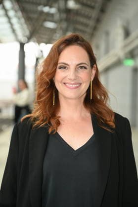 Actress Marie Zielcke poses at the big fan gathering and awards ceremony for the RTL series *Unter Uns*