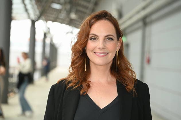 Actress Marie Zielcke poses at the big fan gathering and awards ceremony for the RTL series *Unter Uns*