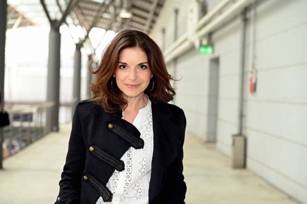 Actress Bianca Hein poses at the big fan gathering and awards ceremony for the RTL series *Unter Uns*