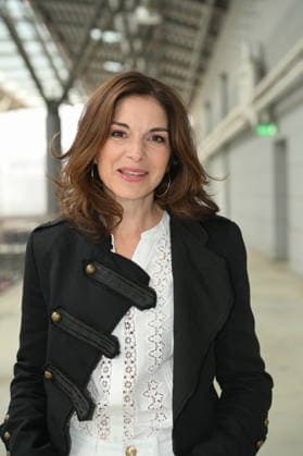 Actress Bianca Hein poses at the big fan gathering and awards ceremony for the RTL series *Unter Uns*