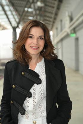 Actress Bianca Hein poses at the big fan gathering and awards ceremony for the RTL series *Unter Uns*