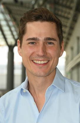 Actor Timothy Boldt poses at the big fan gathering and awards ceremony for the RTL series *Unter Uns*