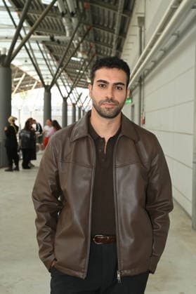 Actor Metehan Demiröz poses at the big fan gathering and awards ceremony for the RTL series *Unter Uns*