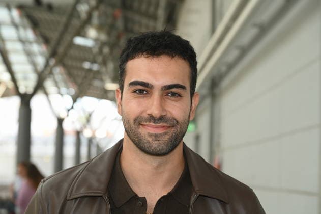 Actor Metehan Demiröz poses at the big fan gathering and awards ceremony for the RTL series *Unter Uns*