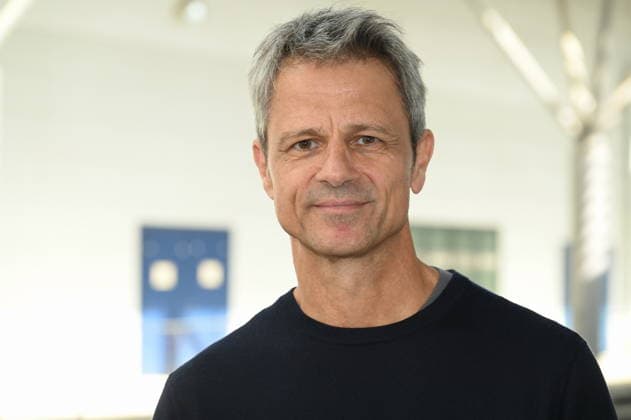 Actor Jens Hajek poses at the big fan gathering and awards ceremony for the RTL series *Unter Uns*