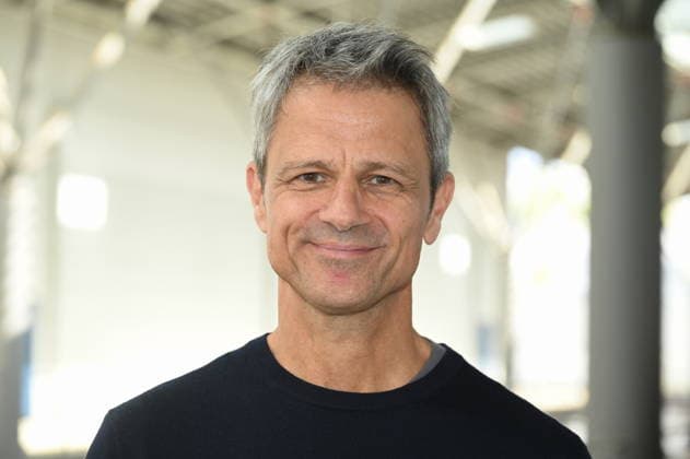 Actor Jens Hajek poses at the big fan gathering and awards ceremony for the RTL series *Unter Uns*