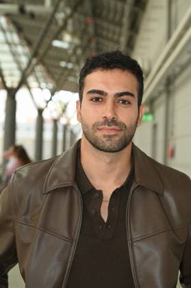 Actor Metehan Demiröz poses at the big fan gathering and awards ceremony for the RTL series *Unter Uns*