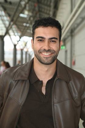 Actor Metehan Demiröz poses at the big fan gathering and awards ceremony for the RTL series *Unter Uns*