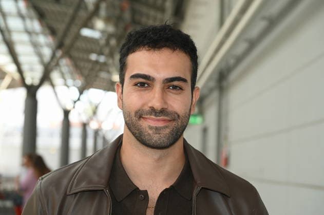 Actor Metehan Demiröz poses at the big fan gathering and awards ceremony for the RTL series *Unter Uns*