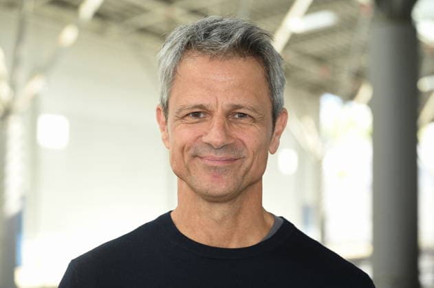 Actor Jens Hajek poses at the big fan gathering and awards ceremony for the RTL series *Unter Uns*