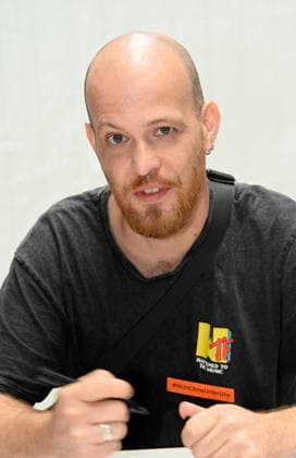 Actor Patrick Müller poses at the big fan gathering and awards ceremony for the RTL series *Unter Uns*