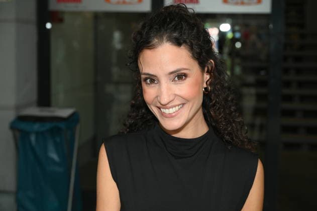 Actress Nadine Menz poses at the big fan gathering and awards ceremony for the RTL series *Unter Uns*