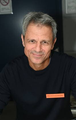 Actor Jens Hajek poses at the big fan gathering and awards ceremony for the RTL series *Unter Uns*