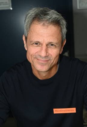 Actor Jens Hajek poses at the big fan gathering and awards ceremony for the RTL series *Unter Uns*